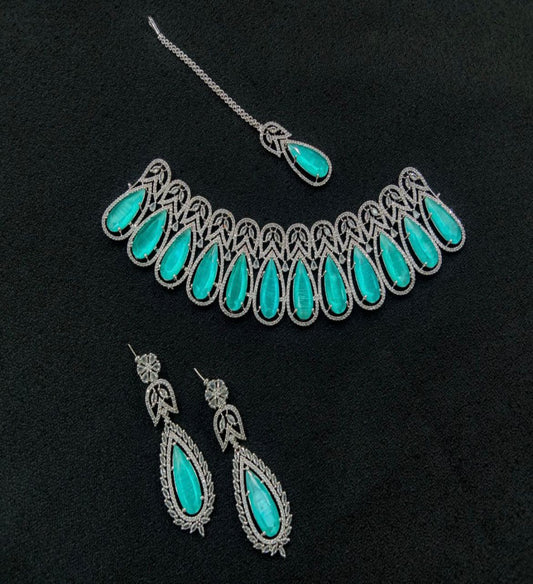 Turquoise and silver jewelry