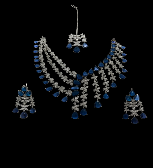 Ocean Tear Necklace Set